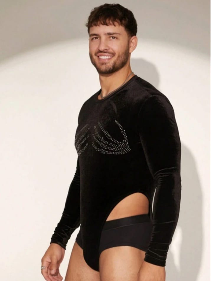 Midnight Crystal Bodysuit